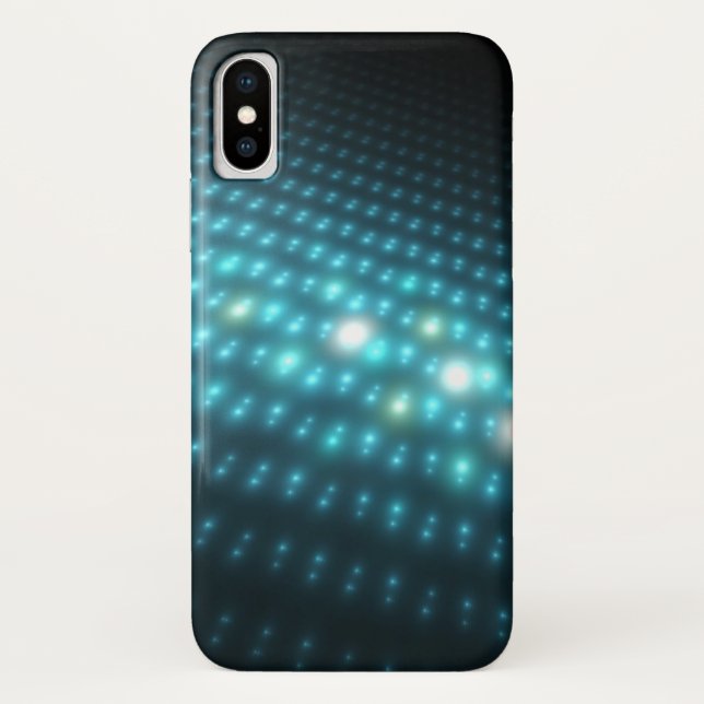Blue Orbs 3D Case-Mate iPhone Case (Back)
