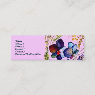 Blue Orchids Profile Card