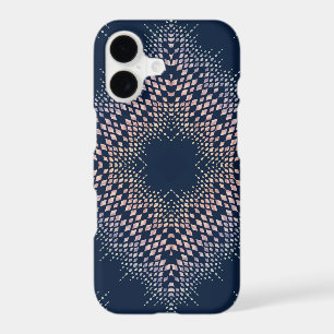 Blue Oriental ornament.