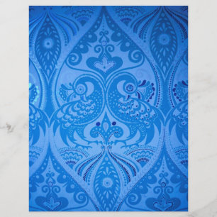 Blue Oriental Peacock Birds