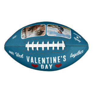 Blue Our First Valentine's Day Together 2 Photos  Football