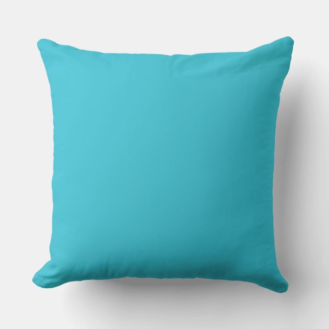 Blue Outdoor Pillow (Front)