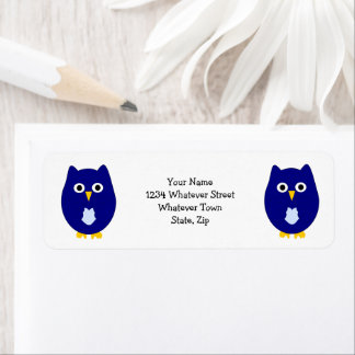 Blue Owl Design Return Address