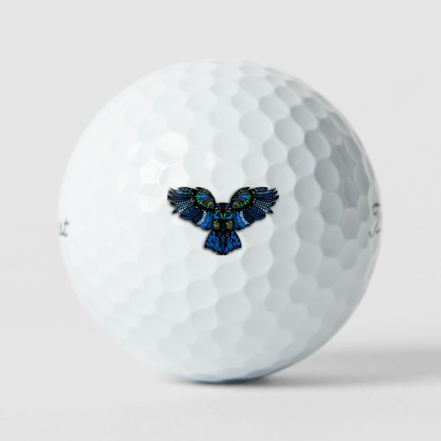 Blue Owl Golf Balls (Front)
