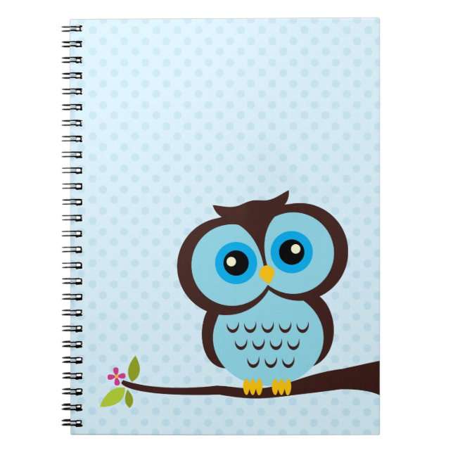 Blue Owl Notebook (Front)