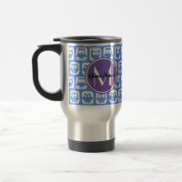 Blue Owls Custom Monogram