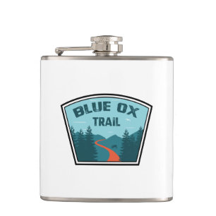 Blue Ox Trail Hip Flask