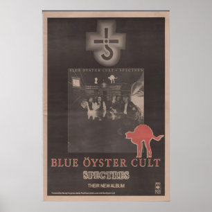 Blue Öyster Cult - 1978 Poster original NME