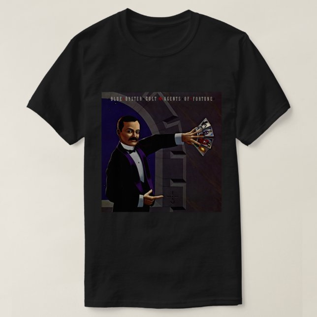 Blue Öyster Cult Agents De Fortune Classic T-Shirt (Design devant)