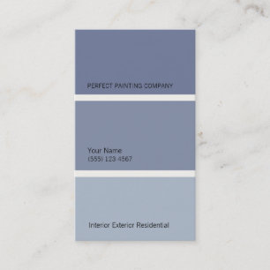 Blue Painters Business Card