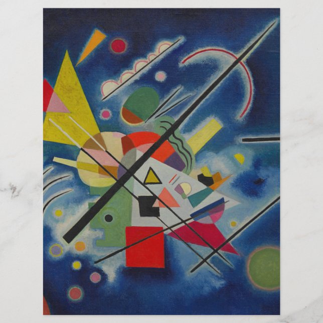 Blue Painting by Kandinsky (Front)