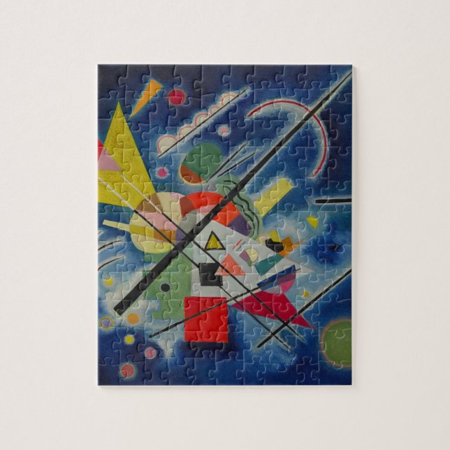 Blue Painting by Kandinsky Jigsaw Puzzle (Vertical)