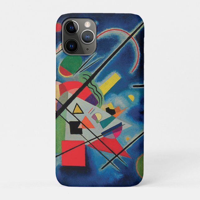 Blue Painting by Wassily Kandinsky Case-Mate iPhone Case (Back)