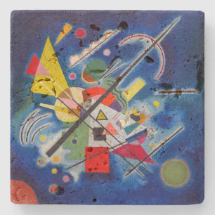 Blue Painting Wassily Kandinsky Stone Coaster