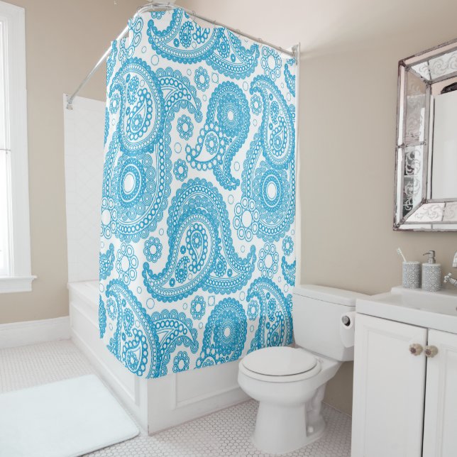 Blue Paisley (In Situ)