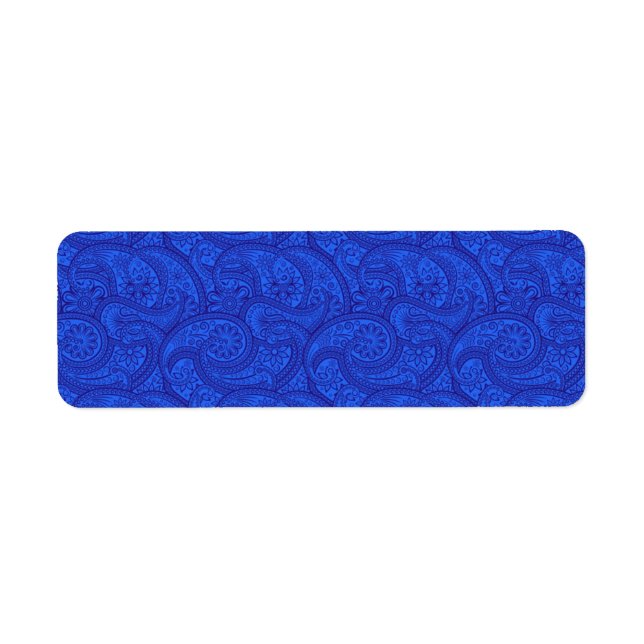 Blue Paisley (Front)