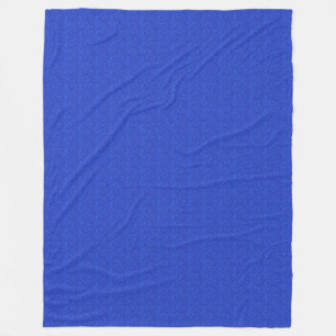Blue Paisley Fleece Blanket