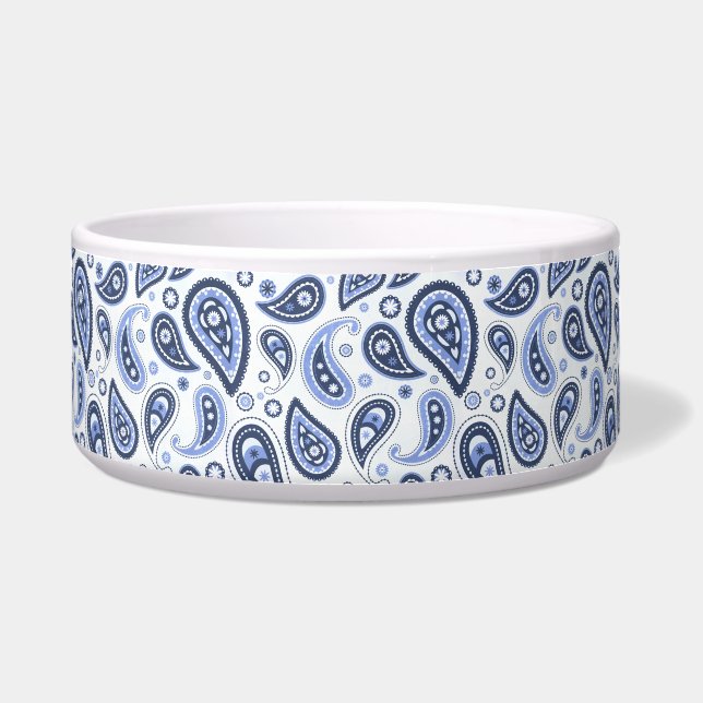 Blue Paisley Pattern (Front)