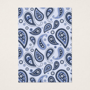 Blue Paisley Pattern
