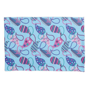 Blue Paisley  Pillowcase