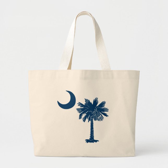 Blue Palmetto Bag (Front)