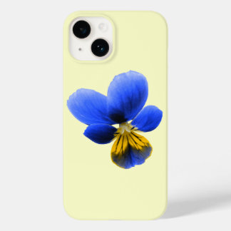 Blue Pansy Case-Mate iPhone 14 Case