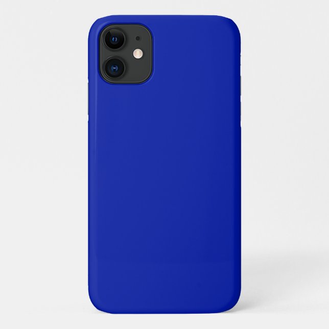 Blue (Pantone) (solid colour)  Case-Mate iPhone Case (Back)