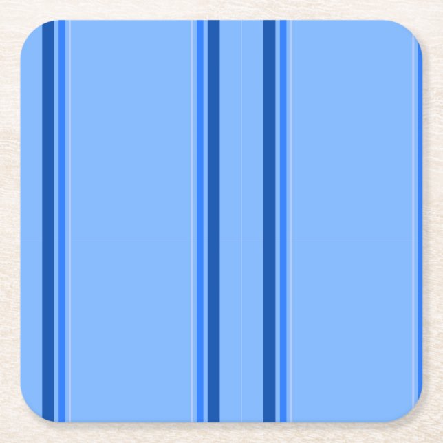 Blue Paper Coaster (Front)