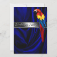 Blue Parrot Any Number Birthday Party