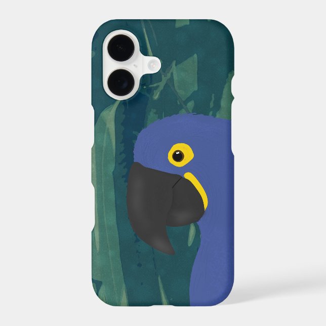 Blue Parrot Apple iPhone 7, Barely There Case (Back)