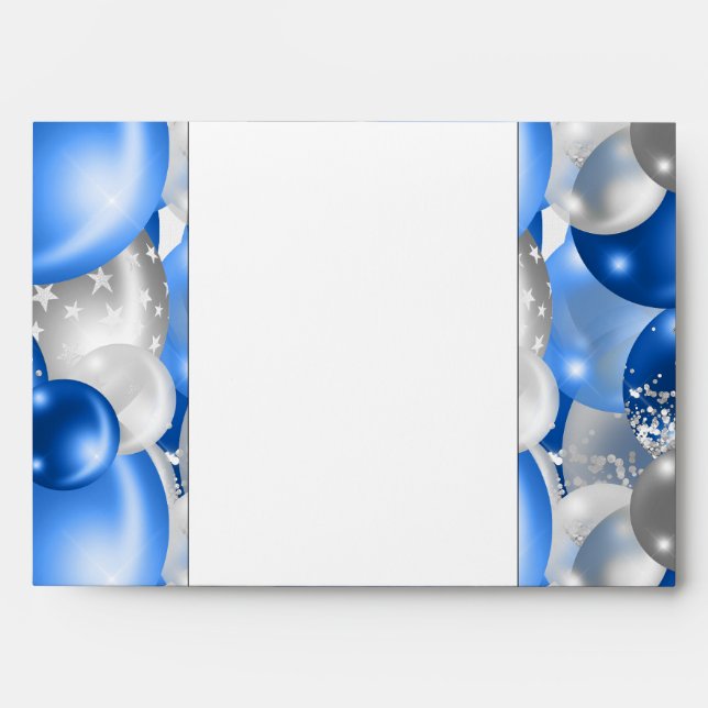 Blue Party Envelope (Front)