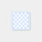 Blue Pastel Chess Board template Notes