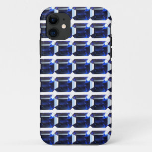 Blue Pattern  iPhone 11 Case