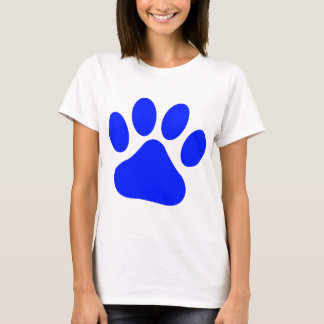 Blue Pawprint T-Shirt