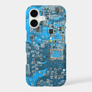 Blue PCB Circuit Board Design for IT Pros Case-Mat
