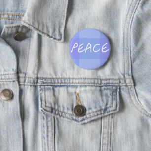 Blue Peace  2 Inch Round Button