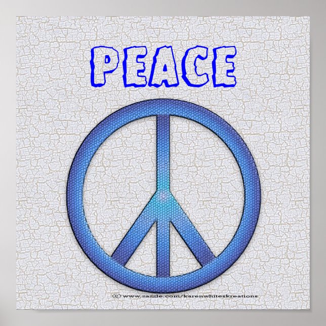 Blue Peace Poster (Front)