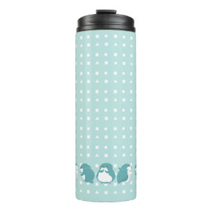 Blue Penguin Thermal Tumbler