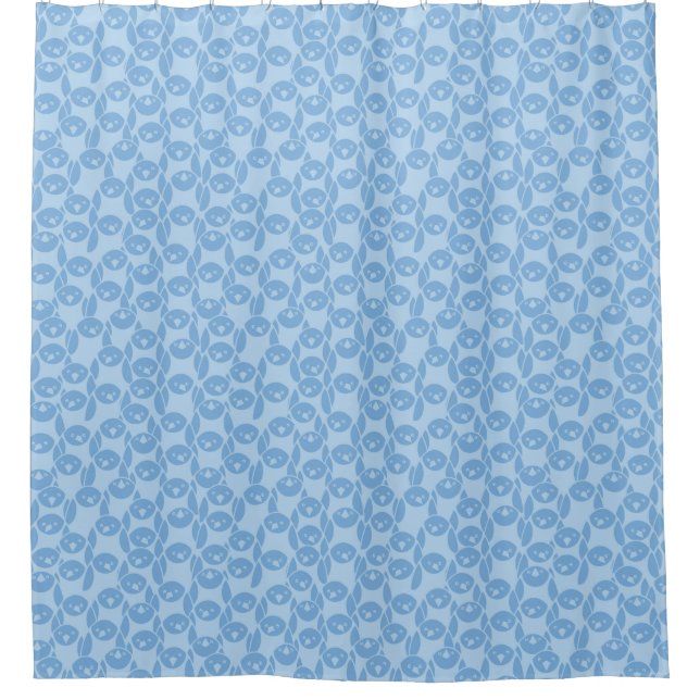Blue penguins pattern background (Front)