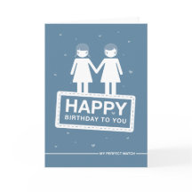 Blue | Perfect Match | Happy Birthday