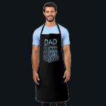 Blue Personalized Name The Man The Myth The Legend Apron<br><div class="desc">Personalized your own name,  "the Man the Myth the Legend" typography design in blue and black,  great custom gift for men,  dad,  grandpa,  husband,  boyfriend on father's day,  birthday,  anniversary,  and any special day.</div>