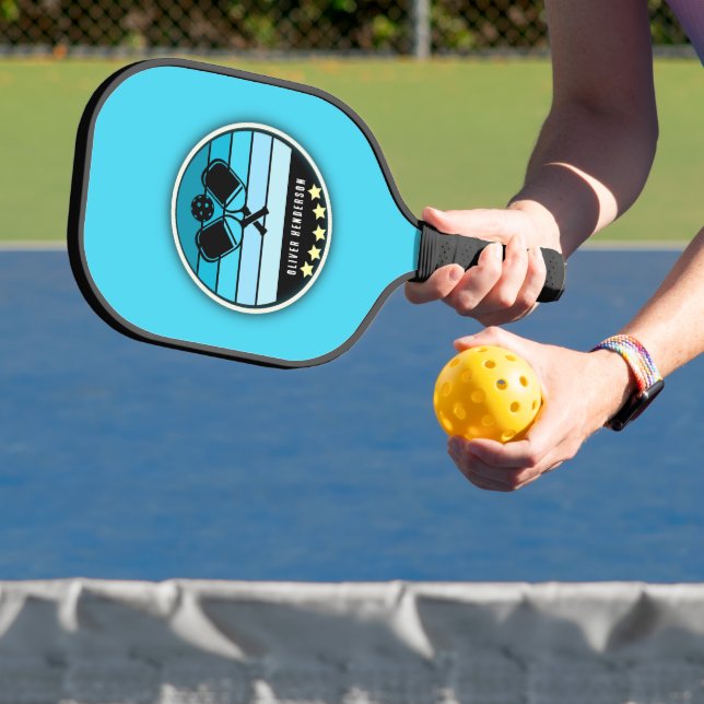 Blue Personalized Pickleball Paddle (Insitu)