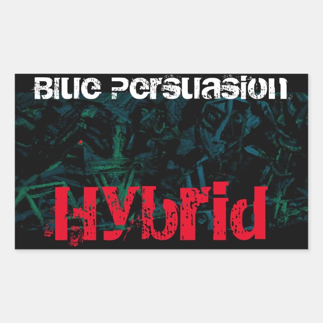 Blue Persuasion Hybrid Sticker (Front)