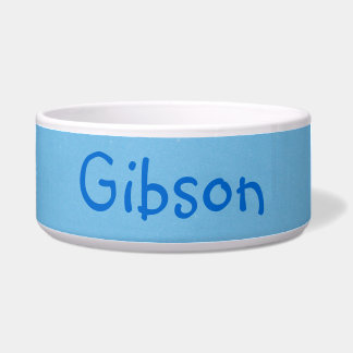 Blue Pet Bowl