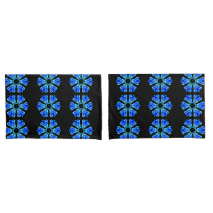 Blue Petals Pillowcase