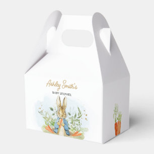 Blue Peter Rabbit Baby Shower Favor Box