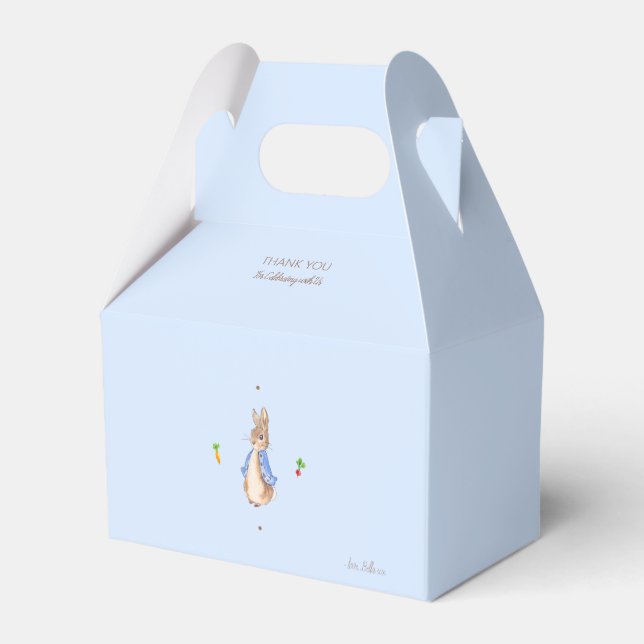 Blue Peter the Rabbit Favor Box (Back Side)