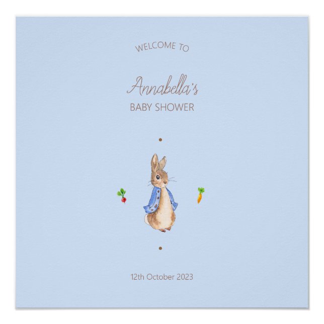 Blue Peter the Rabbit Poster (Front)