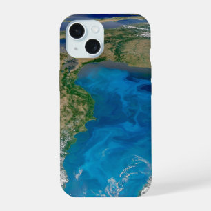 Blue Phytoplankton Bloom In The Black Sea iPhone 15 Case
