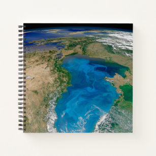 Blue Phytoplankton Bloom In The Black Sea Notebook